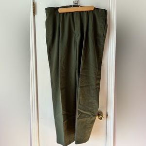 Men’s Green Puritan Slacks, 42x32